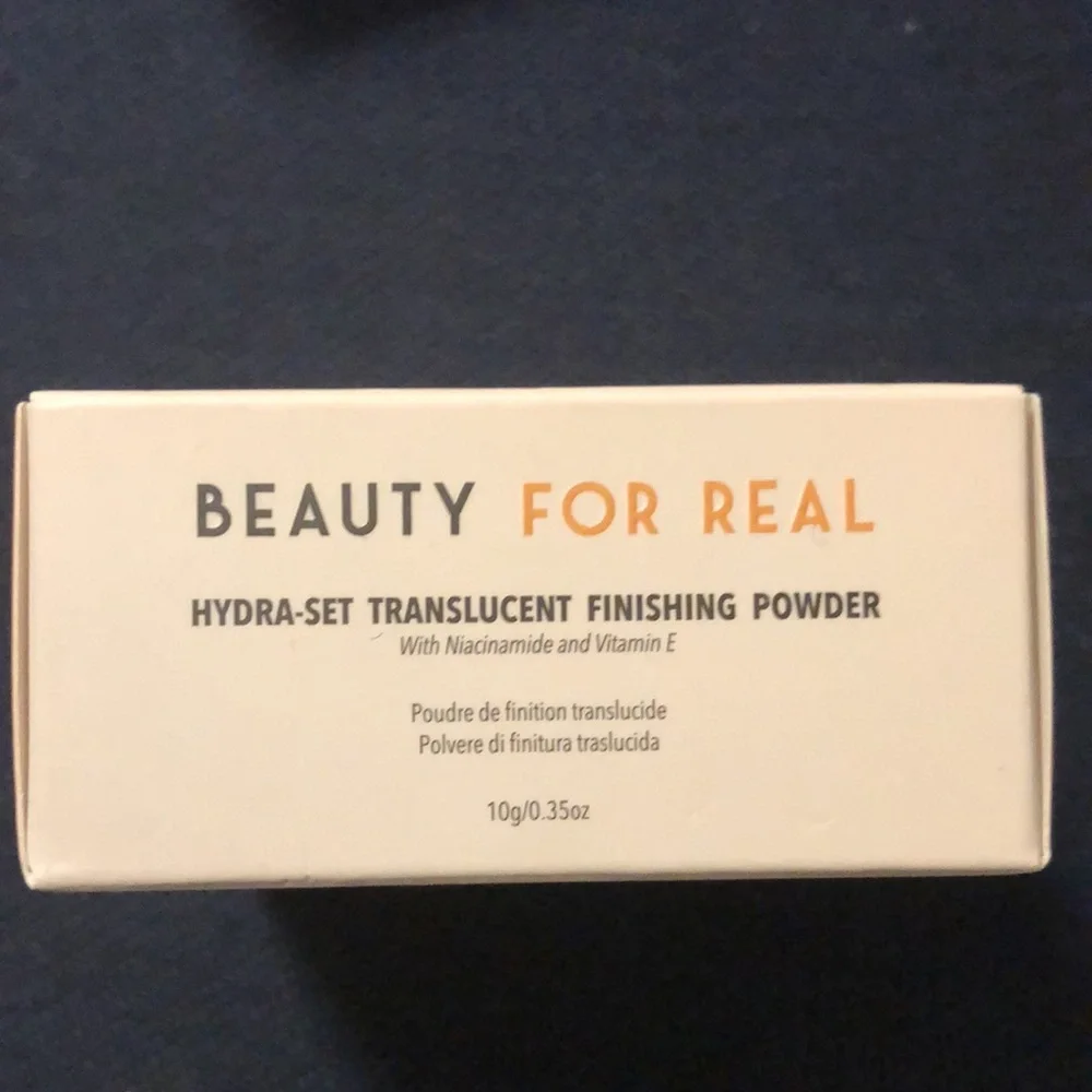NEW Beauty For Real Hydra-Set Translucent Finishing Powder Translucent 1 NIB